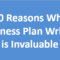 Value of Business Plan Writing